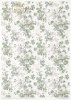 Zestaw kreatywny na papierze ryżowym - Shabby Chic - cztery kolory* Creative set on rice paper - Shabby Chic - four colors